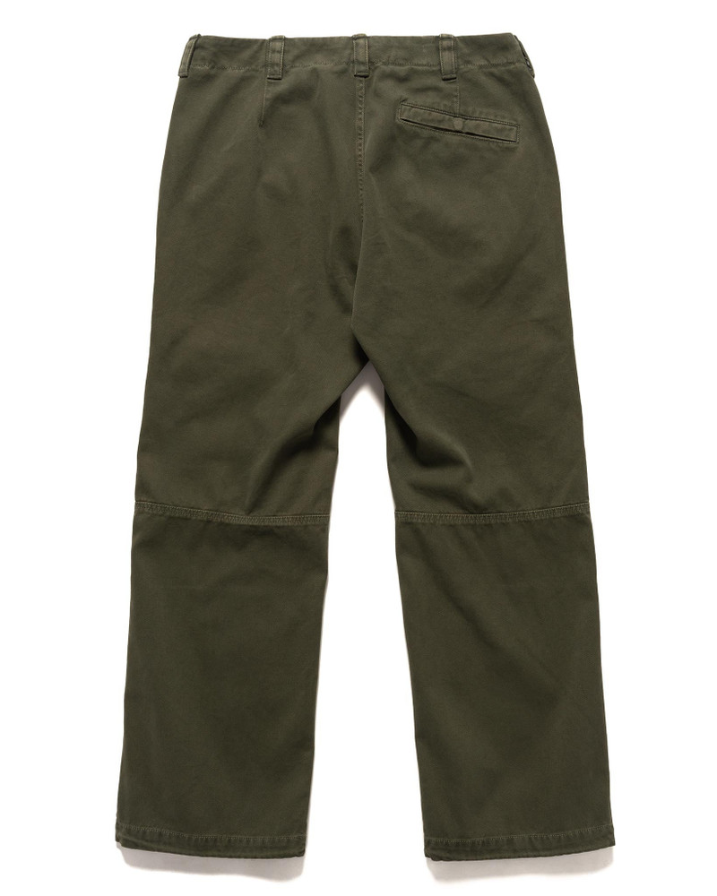Panama Cotton 'OLD' Effect Relaxed Fit Cargo Pants Musk 5
