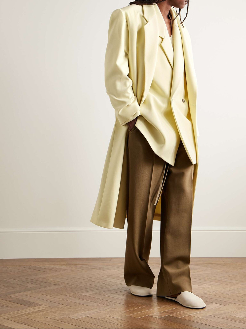 Fear of God Eternal California Oversized Double-Breasted Virgin Wool and Cotton-Blend Twill Blazer outlook