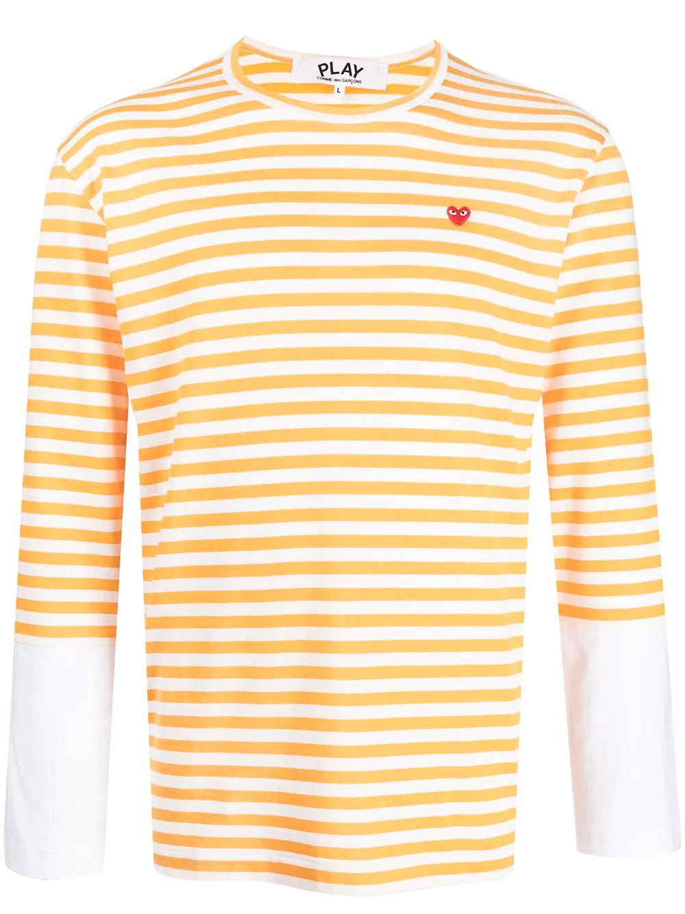 striped long-sleeve T-shirt - 1