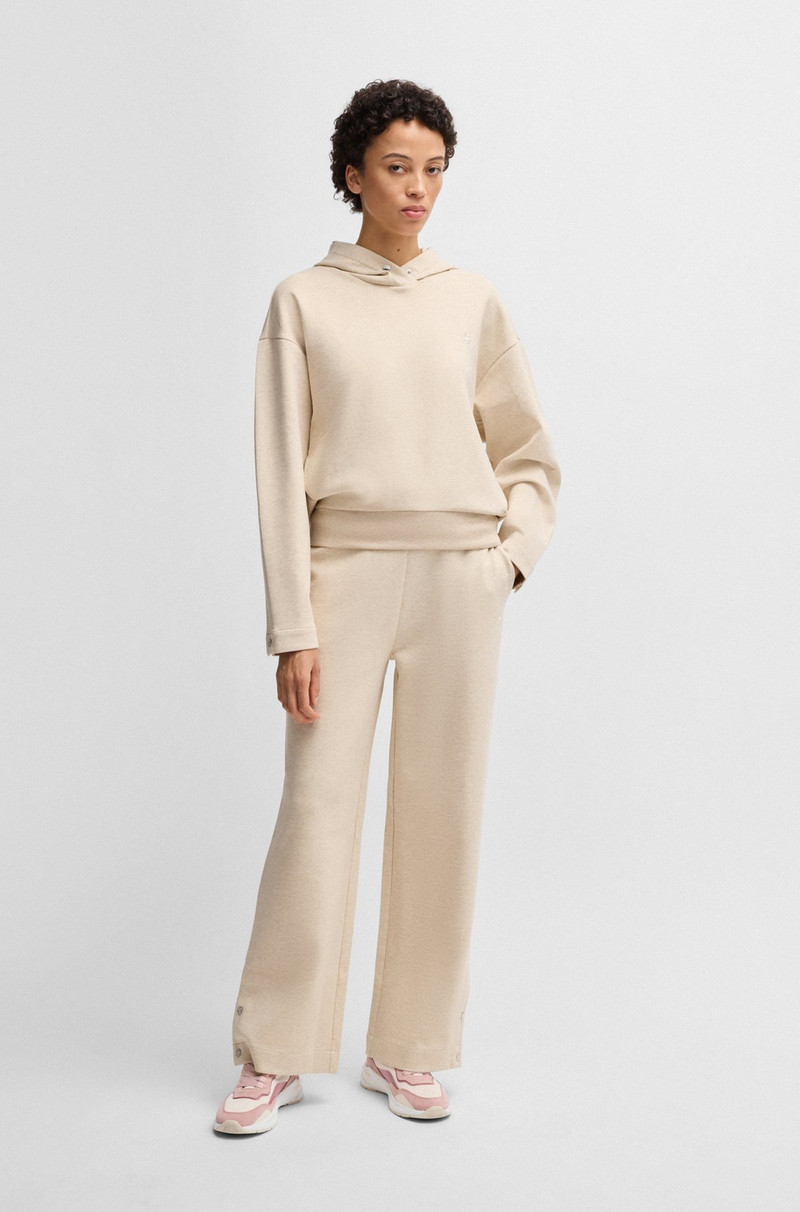 BOSS LACE-UP TRAINERS WITH SUEDE, MESH AND FAUX LEATHER outlook