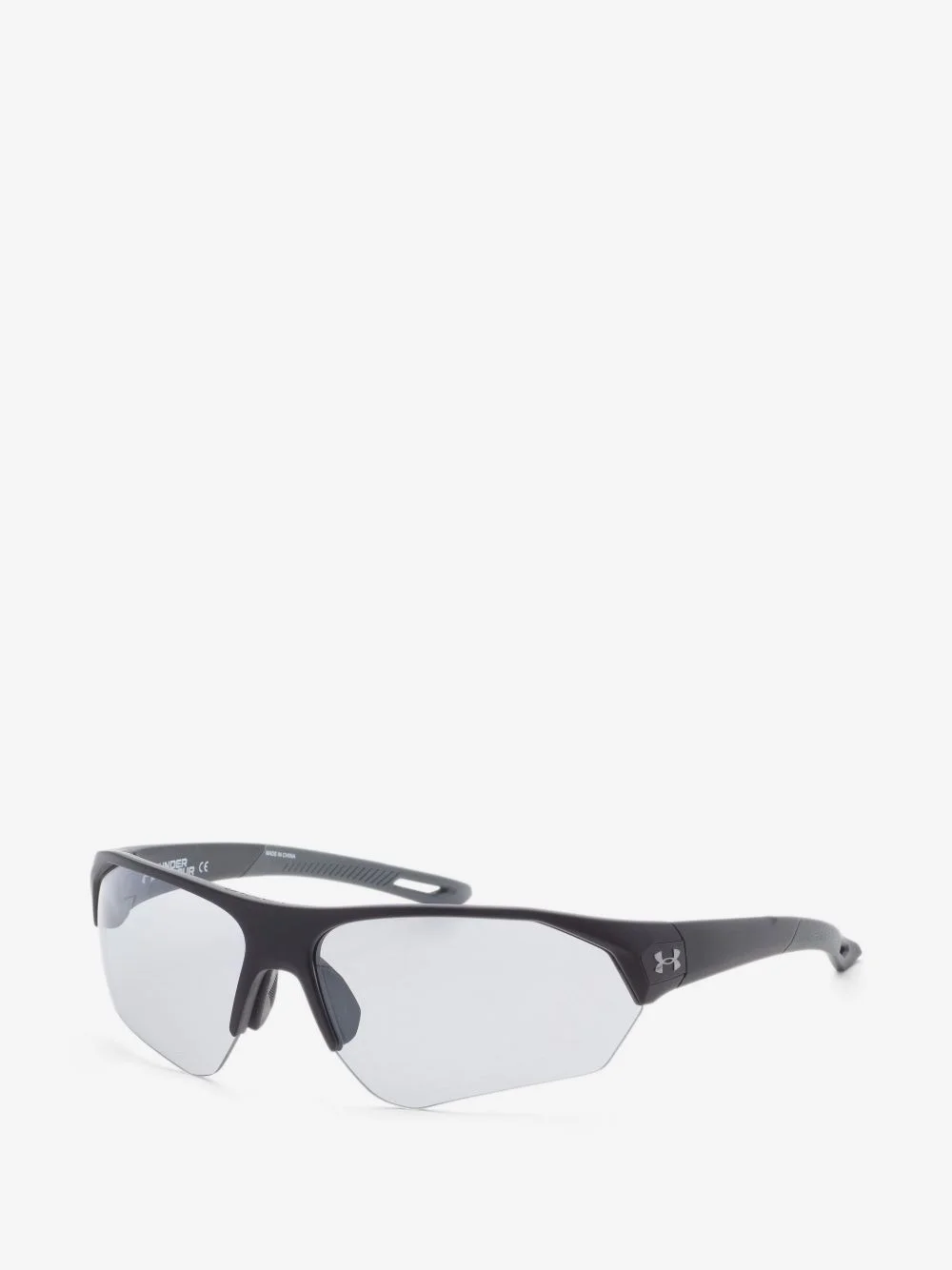 logo-plaque rectangle-frame sunglasses - 1