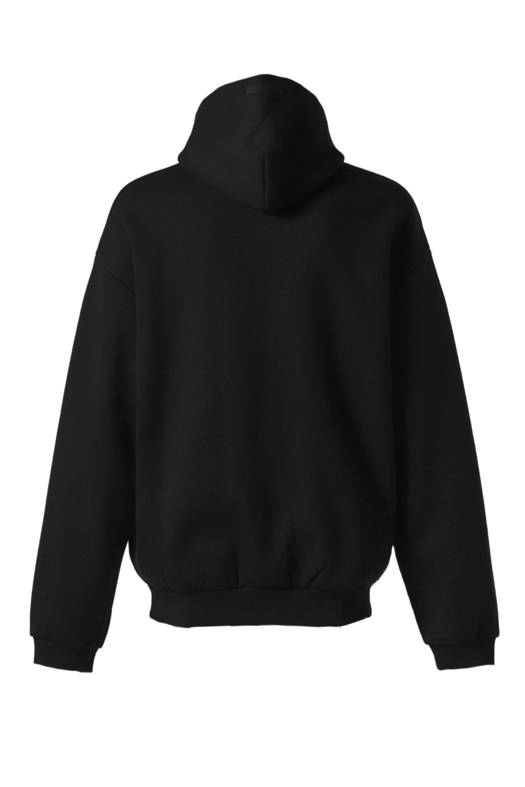 FLEECE HOODIE / BLK - 2