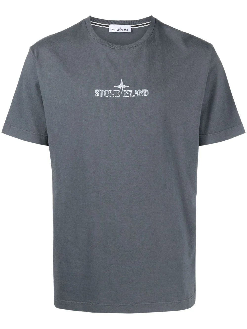 logo-print cotton T-shirt - 1