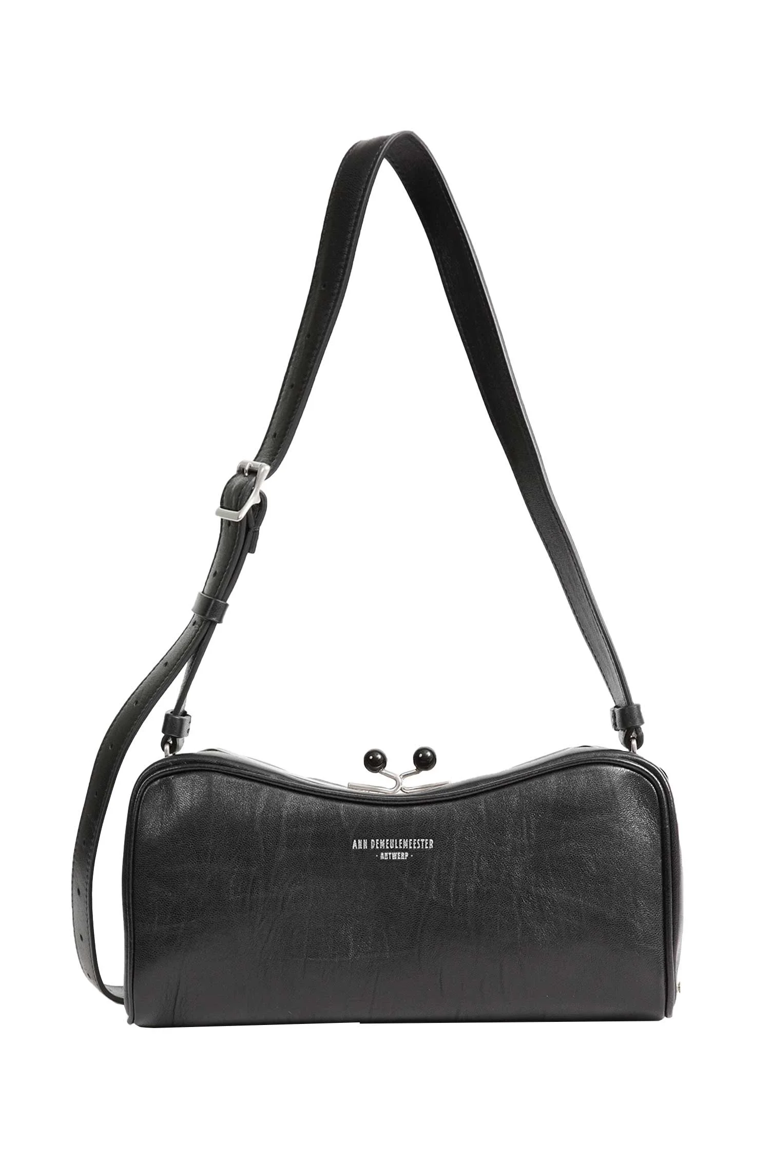 Metal Frame Shoulder Bag - 1