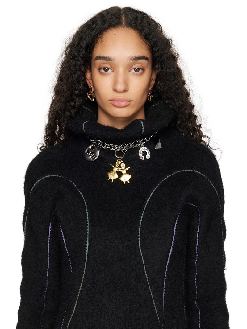 Chopova Lowena Silver Twin Necklace outlook
