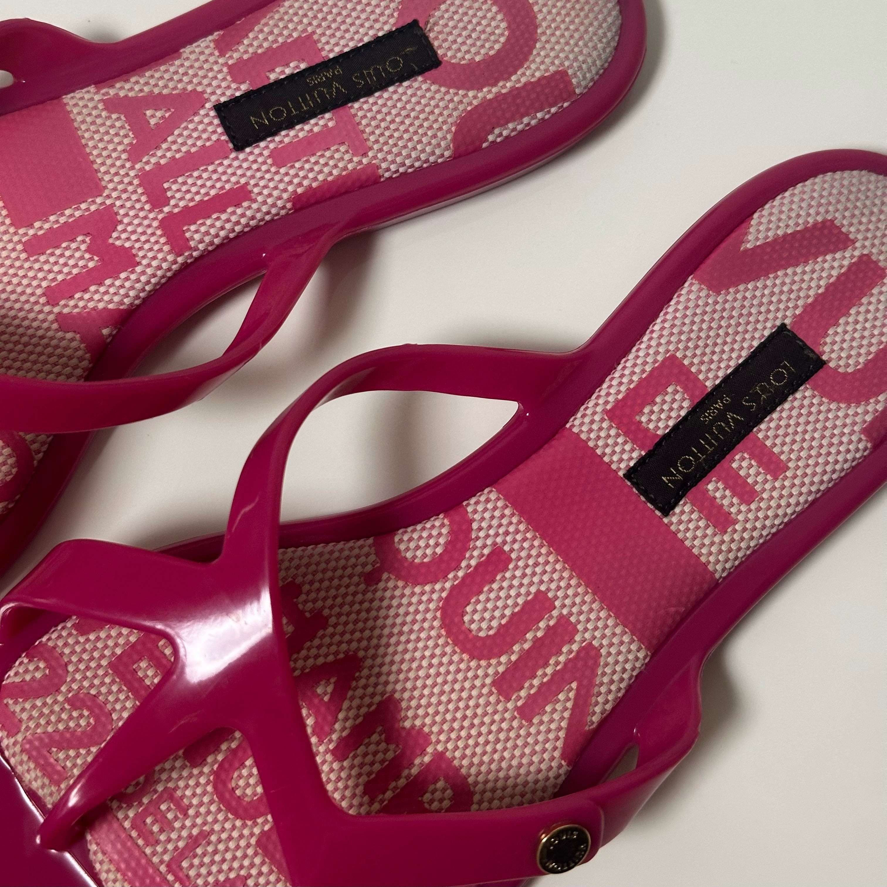 LOUIS VUITTON Spring Summer 2009 Cruise Collection Flip-Flop Sandals - 6