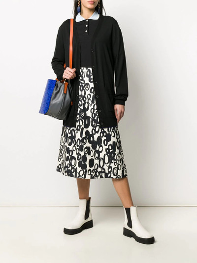 Marni button up card-coat outlook