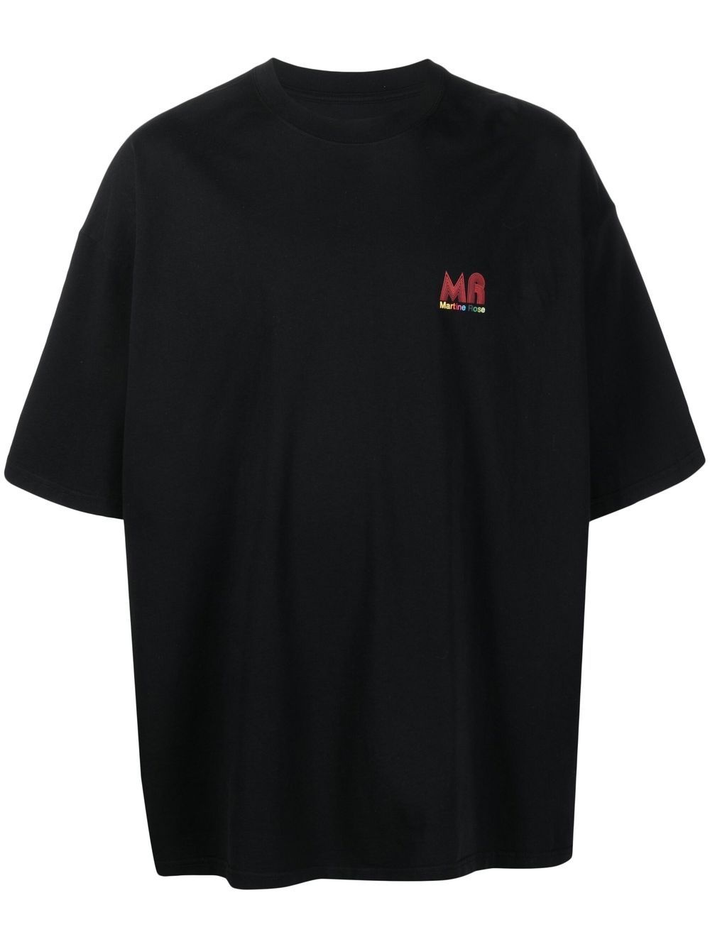 logo-print cotton T-shirt - 1