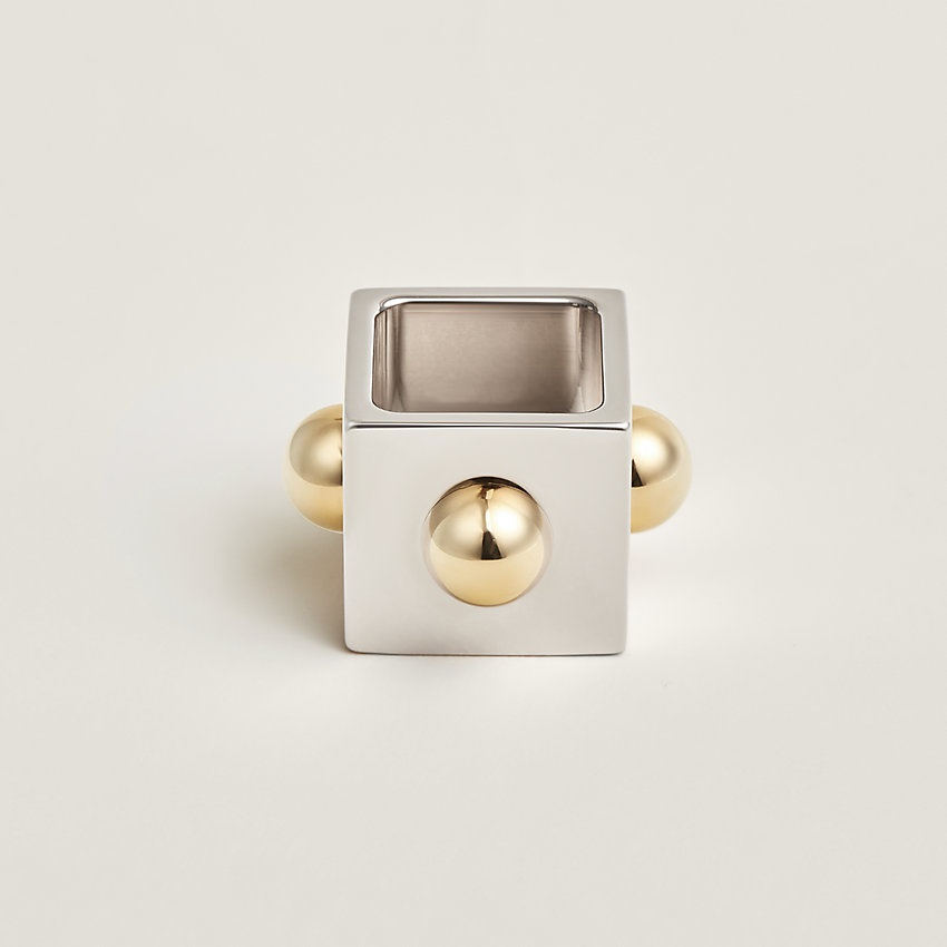 Cube Collier de Chien scarf ring - 1