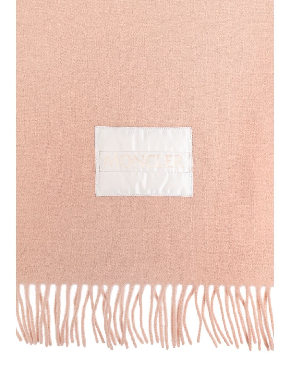 logo-patch scarf - 4
