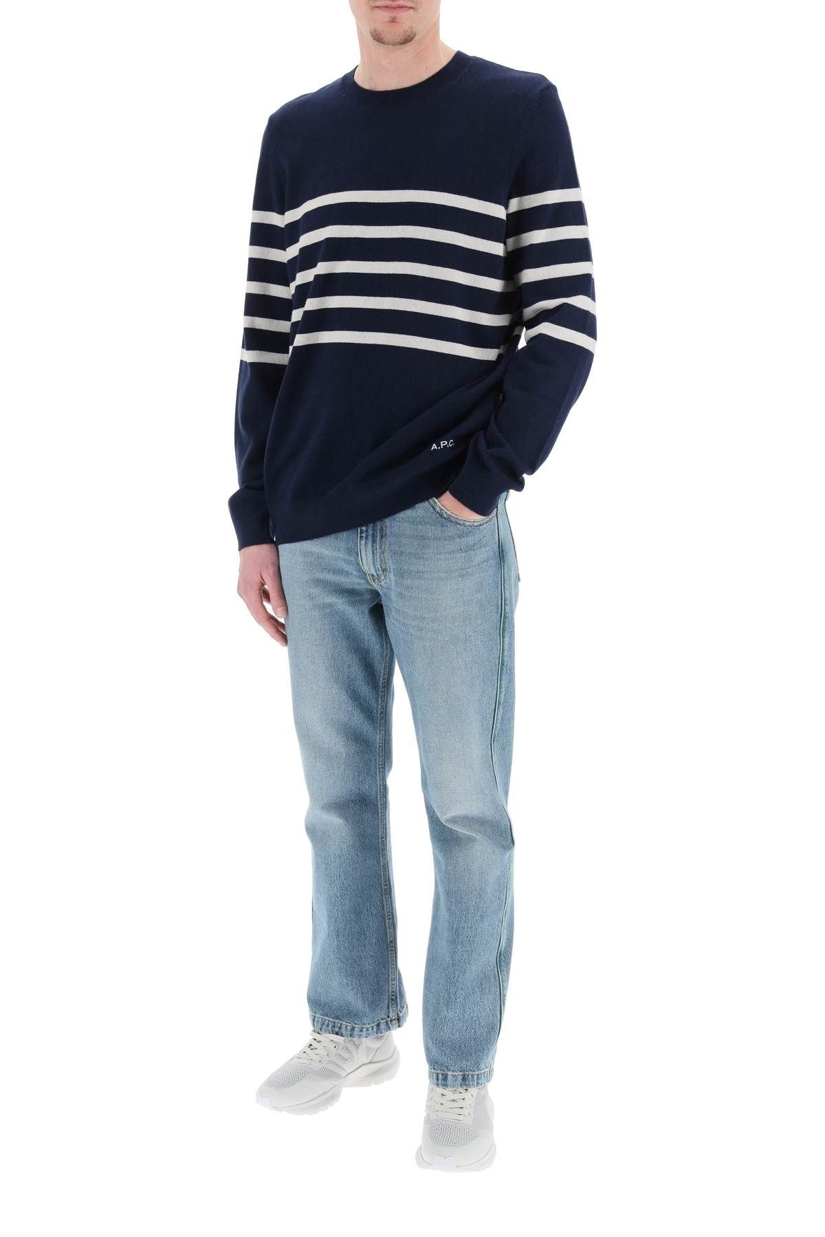 MACEO STRIPED SWEATER - 2