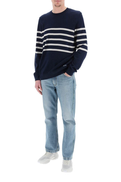 A.P.C. MACEO STRIPED SWEATER outlook