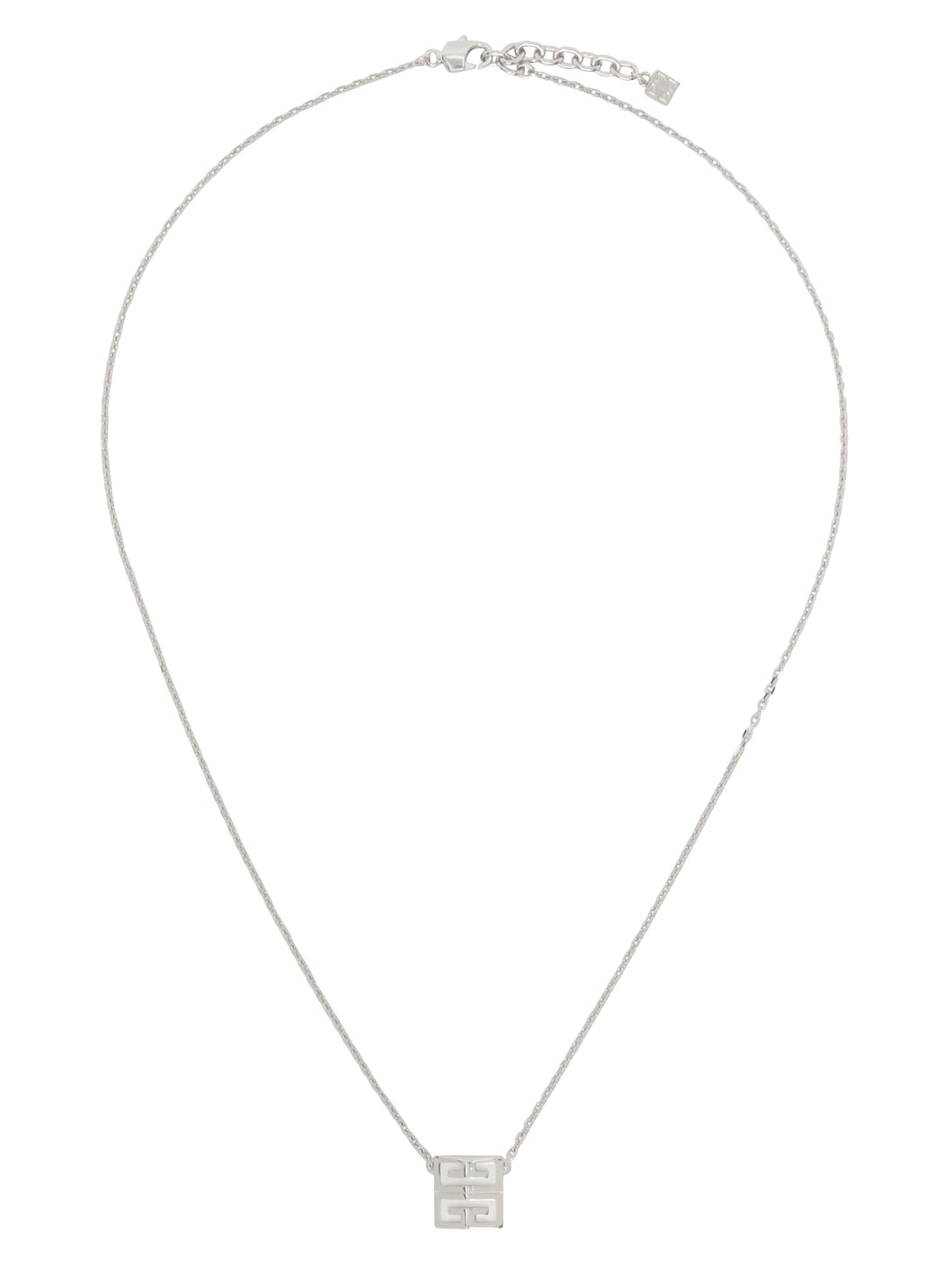 Silver 4G Pendant Necklace - 1