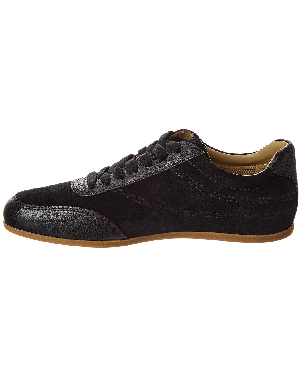 Vince Jet Trainer Leather & Suede Sneaker - 2