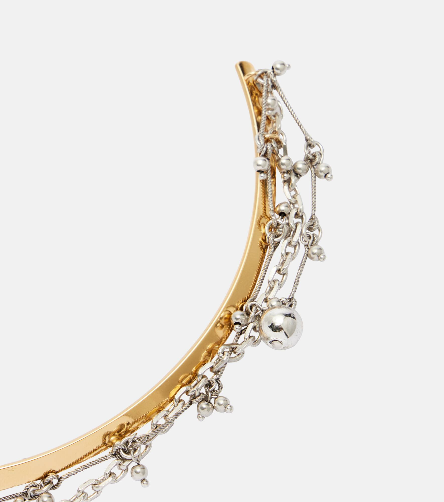 Embellished chain necklace - 4
