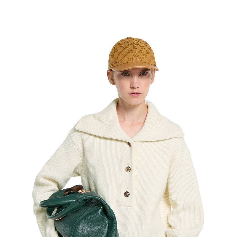 GG canvas baseball hat 3