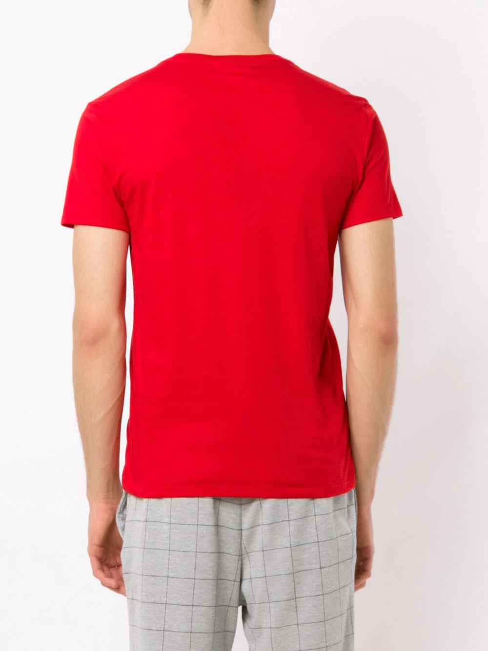 embroidered logo T-shirt - 4