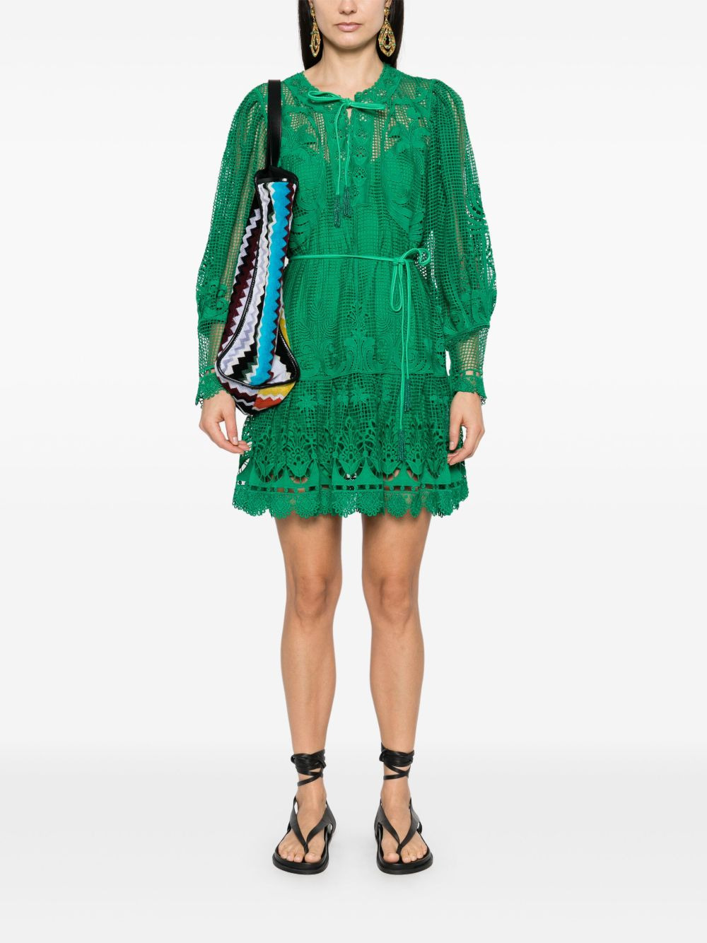 Tropical Flight mini dress - 2