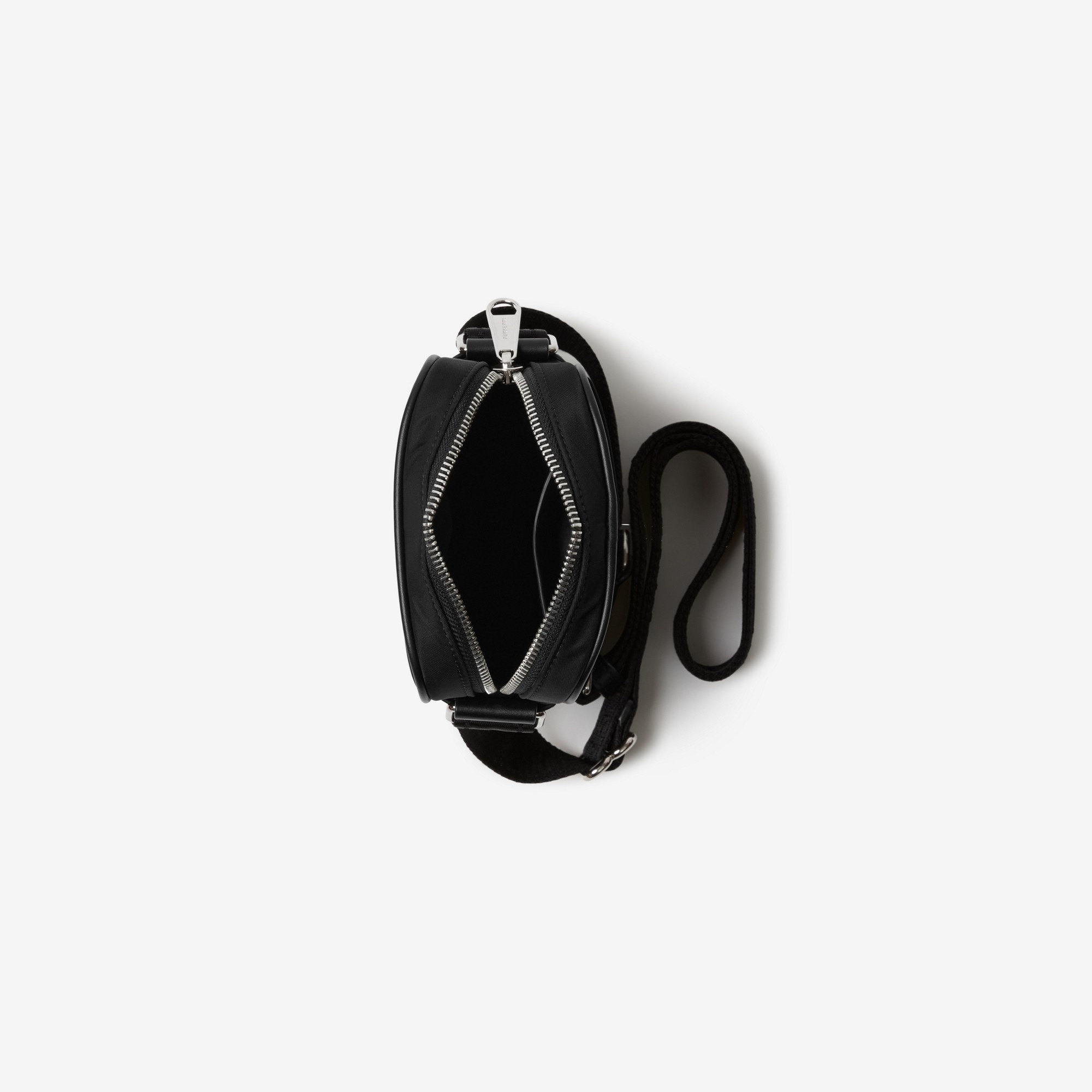 Logo Print Nylon Vertical Paddy Bag - 5
