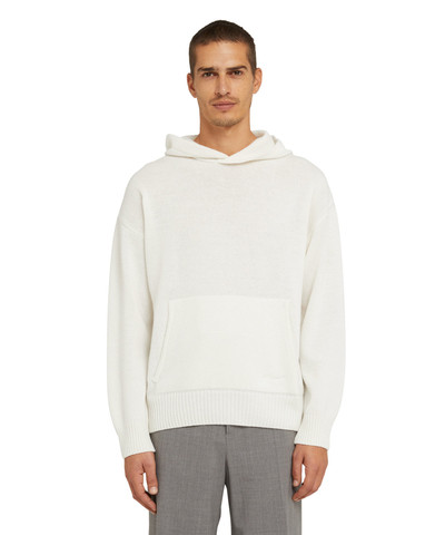 MSGM "Cable color-block Cashmere blend" crewneck sweater outlook