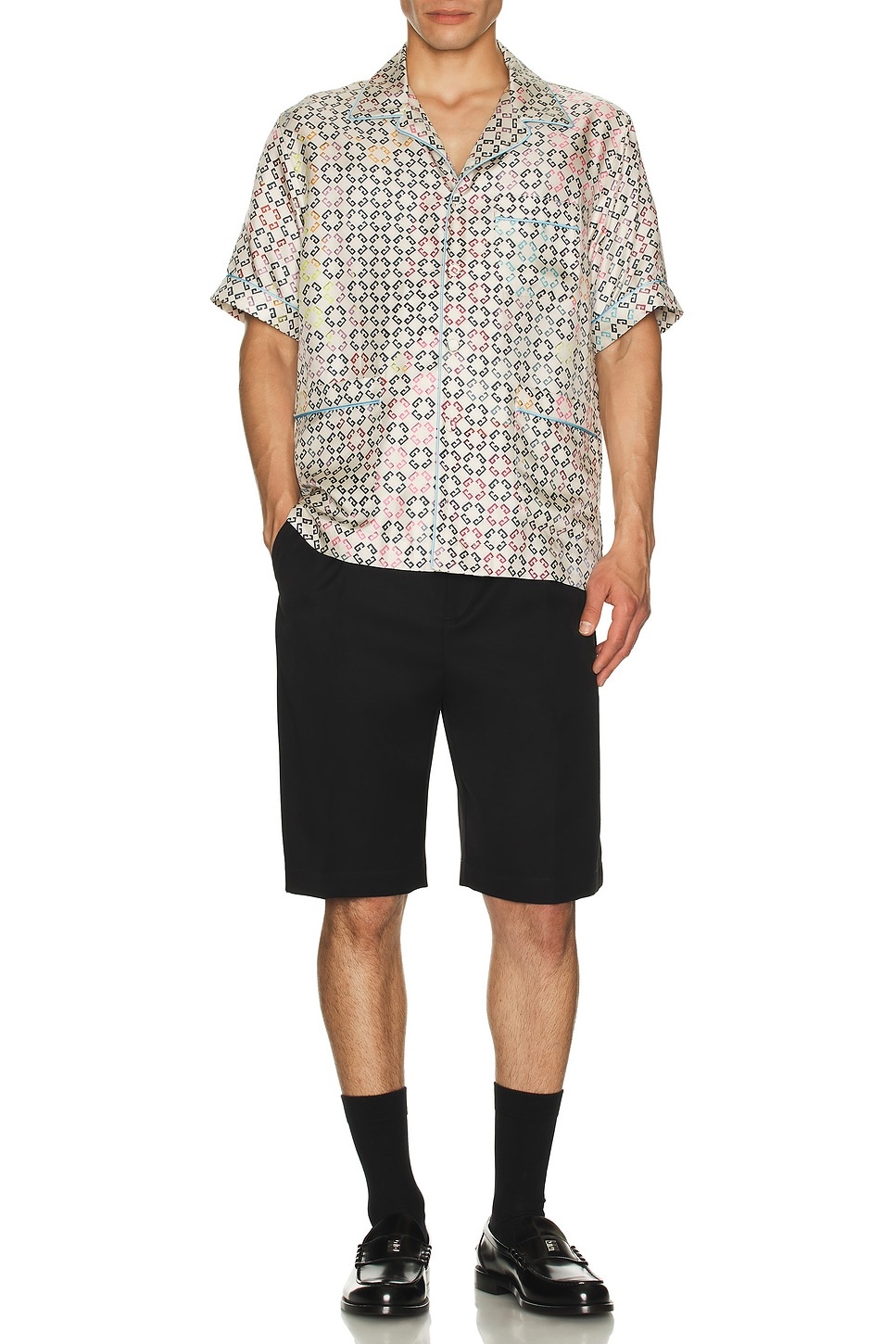 Pyjama Short Sleeve Shirt - 4