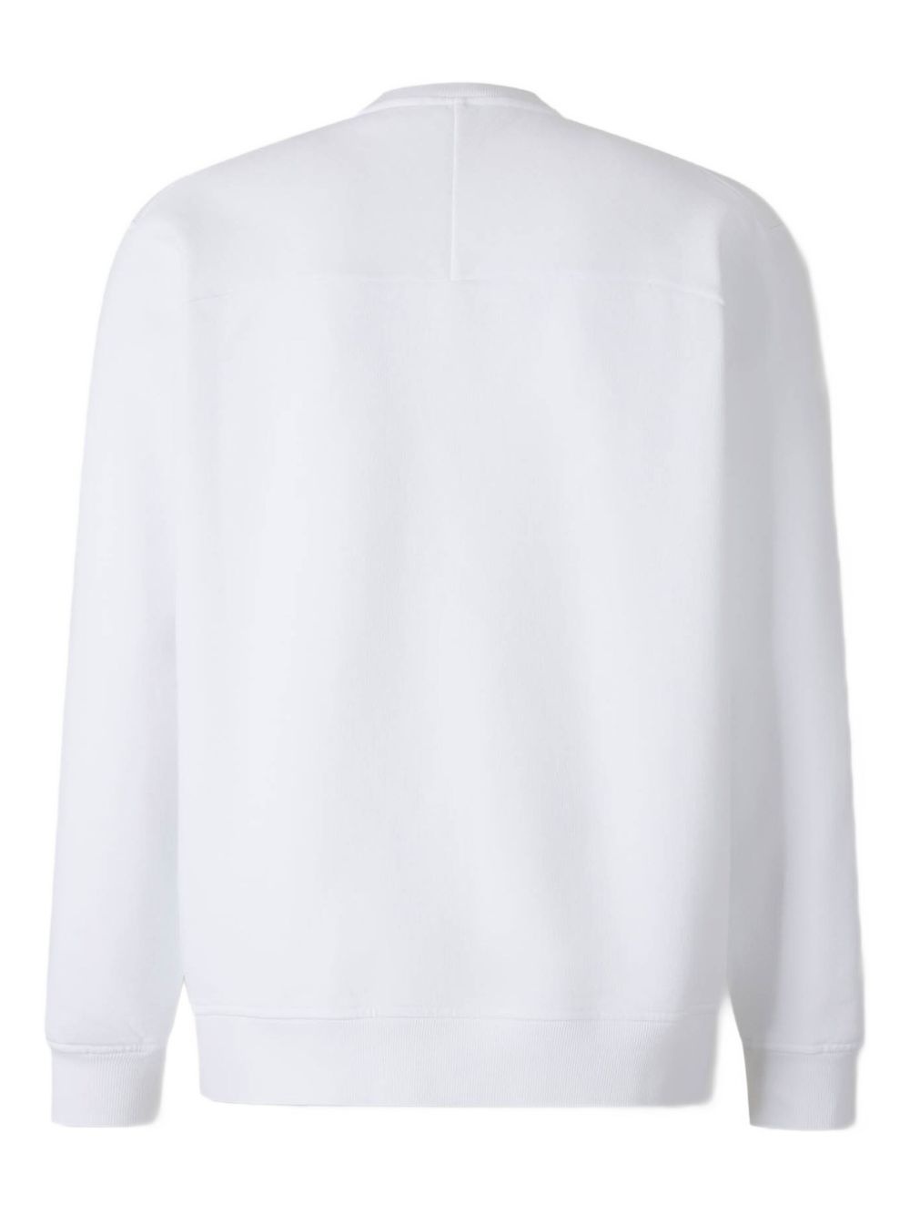logo-patch cotton sweatshirt - 2