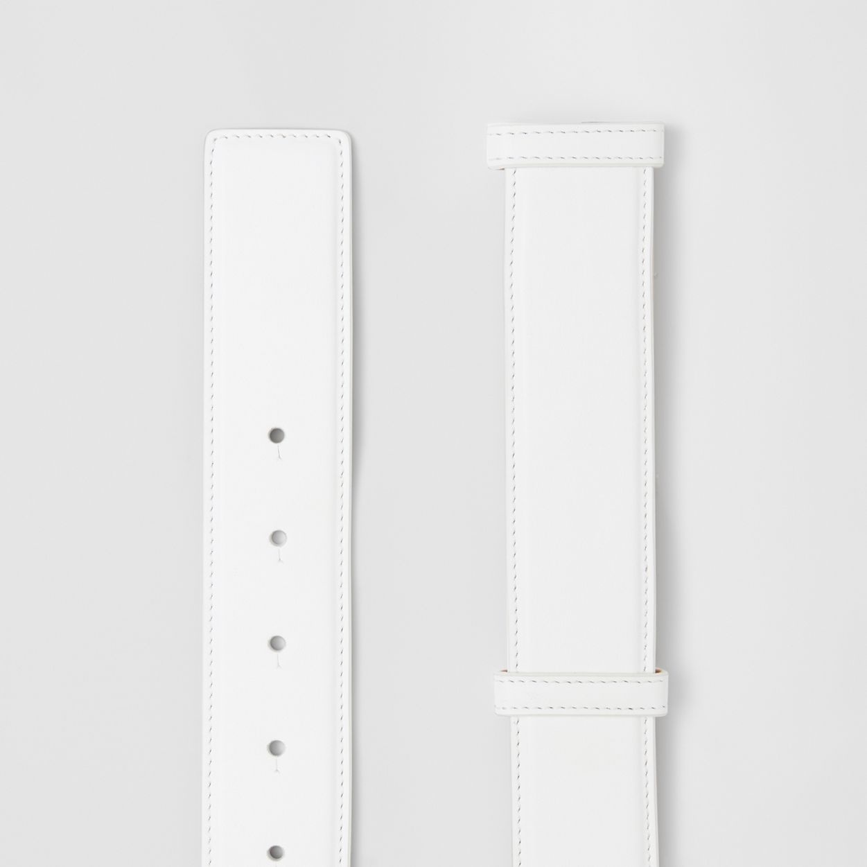 Double Monogram Motif Leather Belt - 5