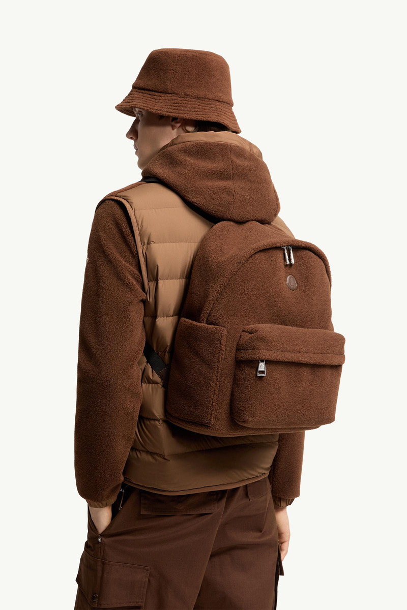 Moncler New Pierrick Teddy Backpack outlook