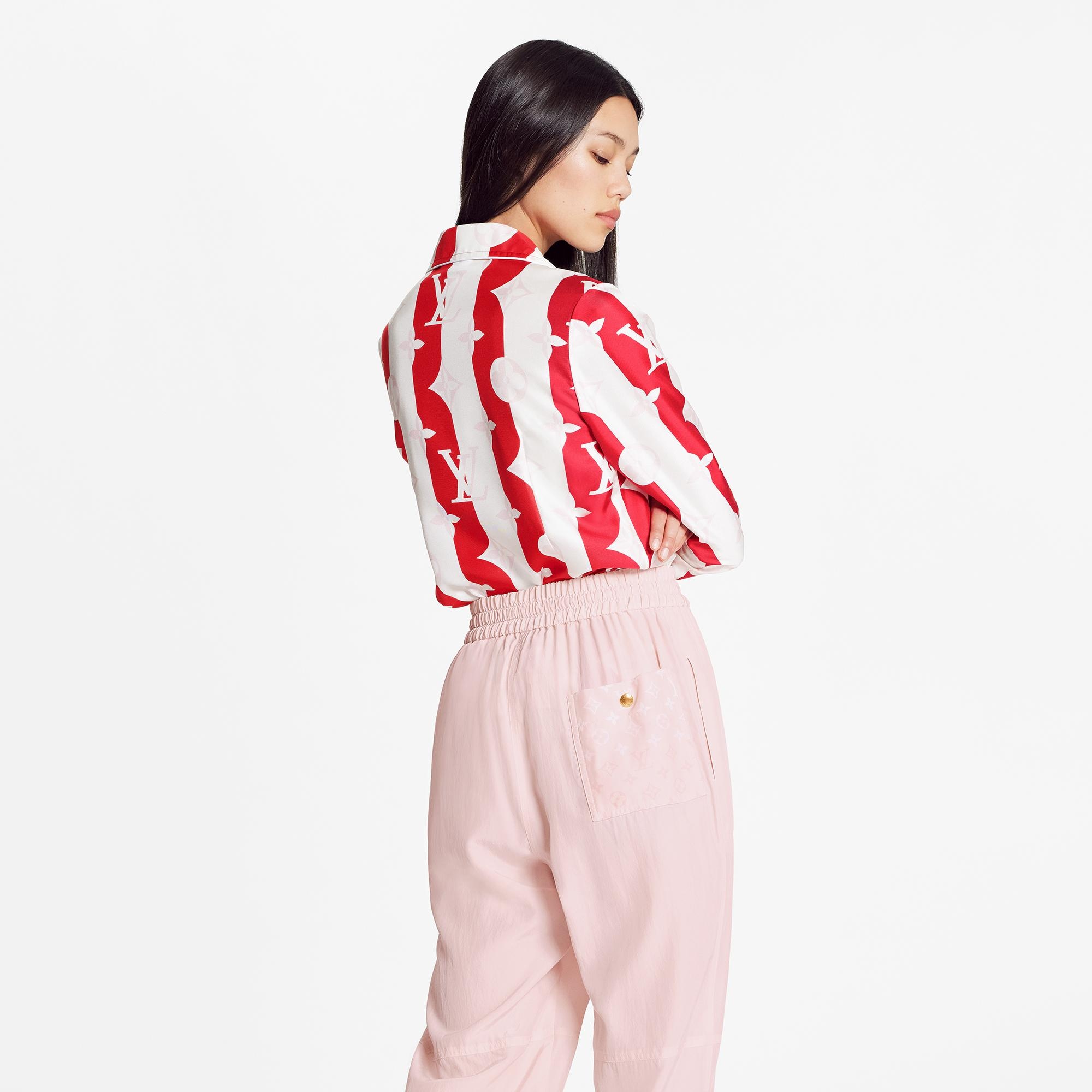 Monogram Ombré Detail Jogging Pants - 4