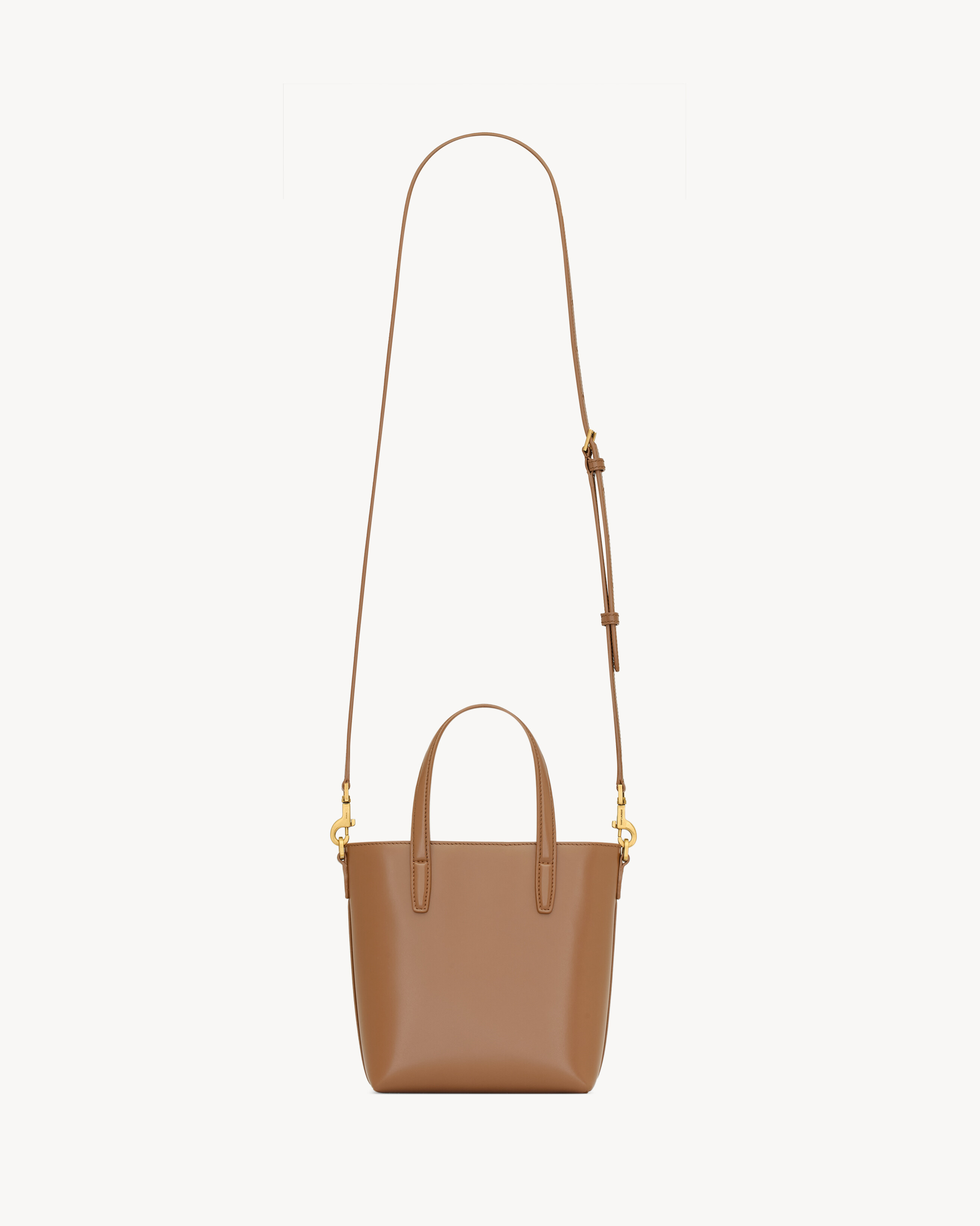 MINI TOY SHOPPING SAINT LAURENT IN BOX LEATHER - 3