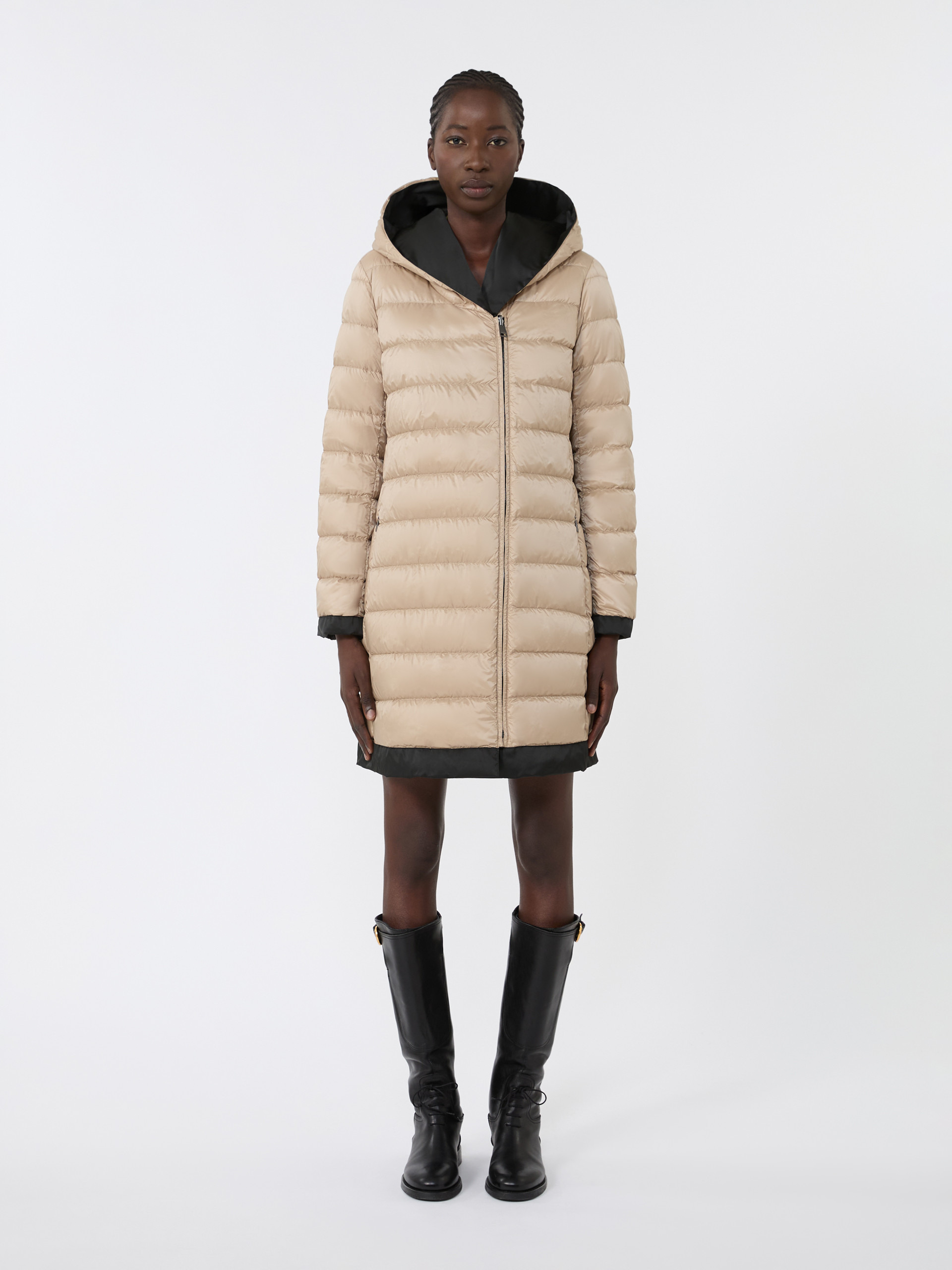 UGGIOSO Reversible down jacket in water-repellent fabric - 6