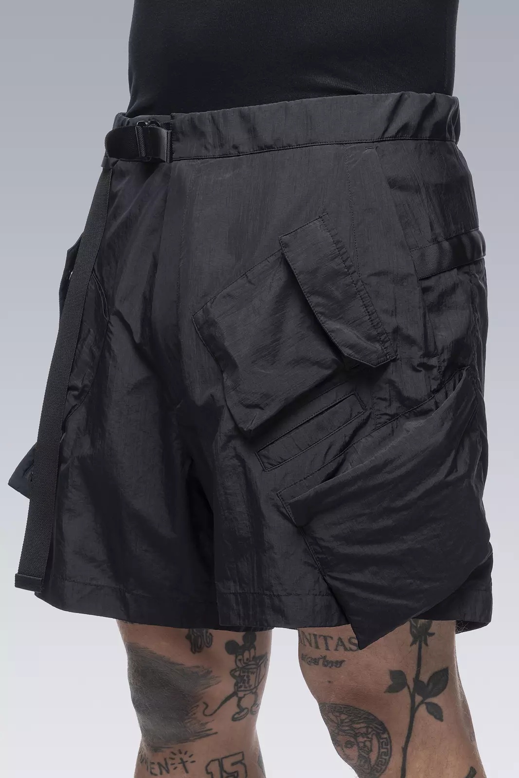 SP29K-M Nylon BDU Short Pant Black - 10