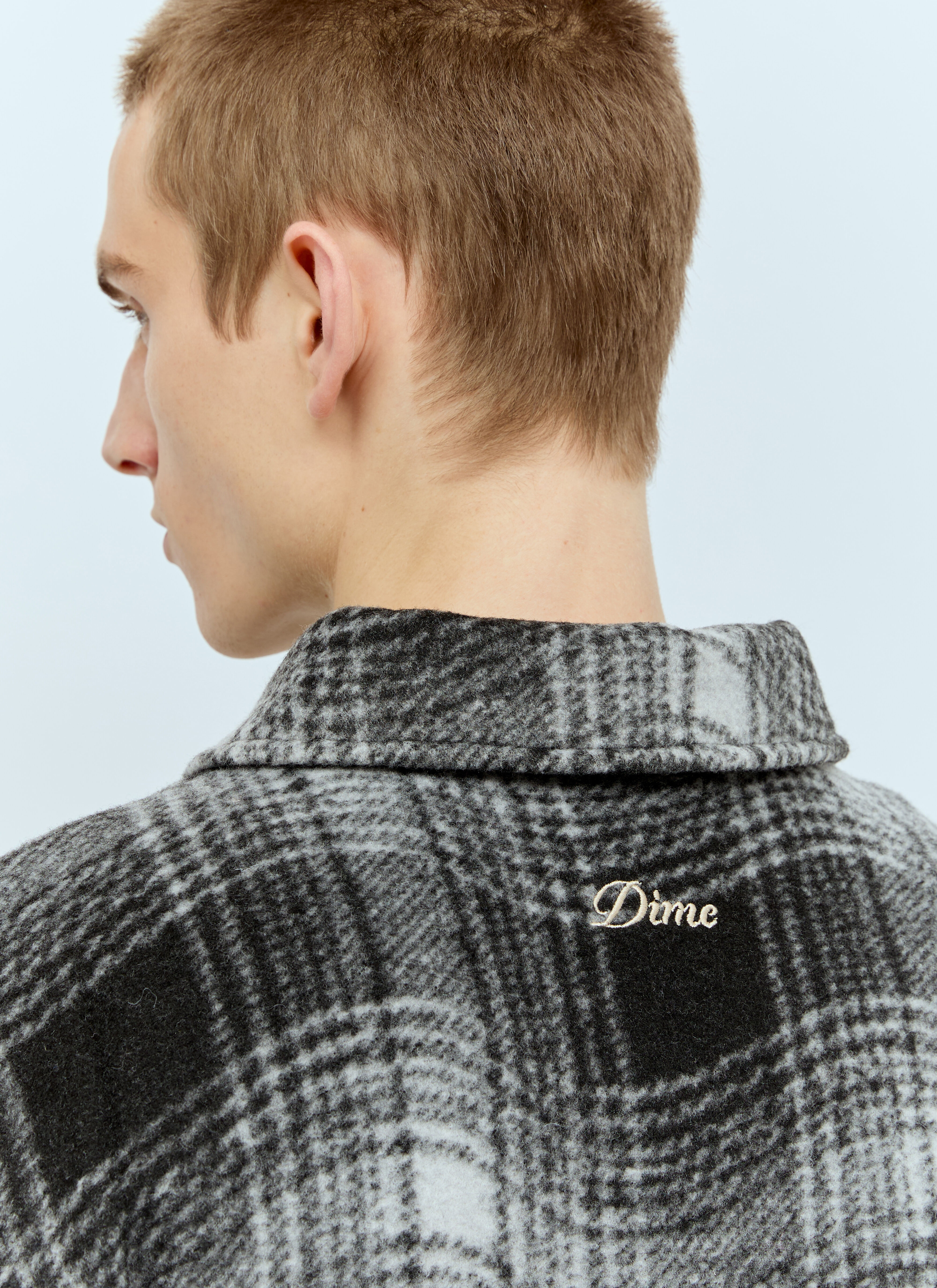Wave Plaid Jacket - 4