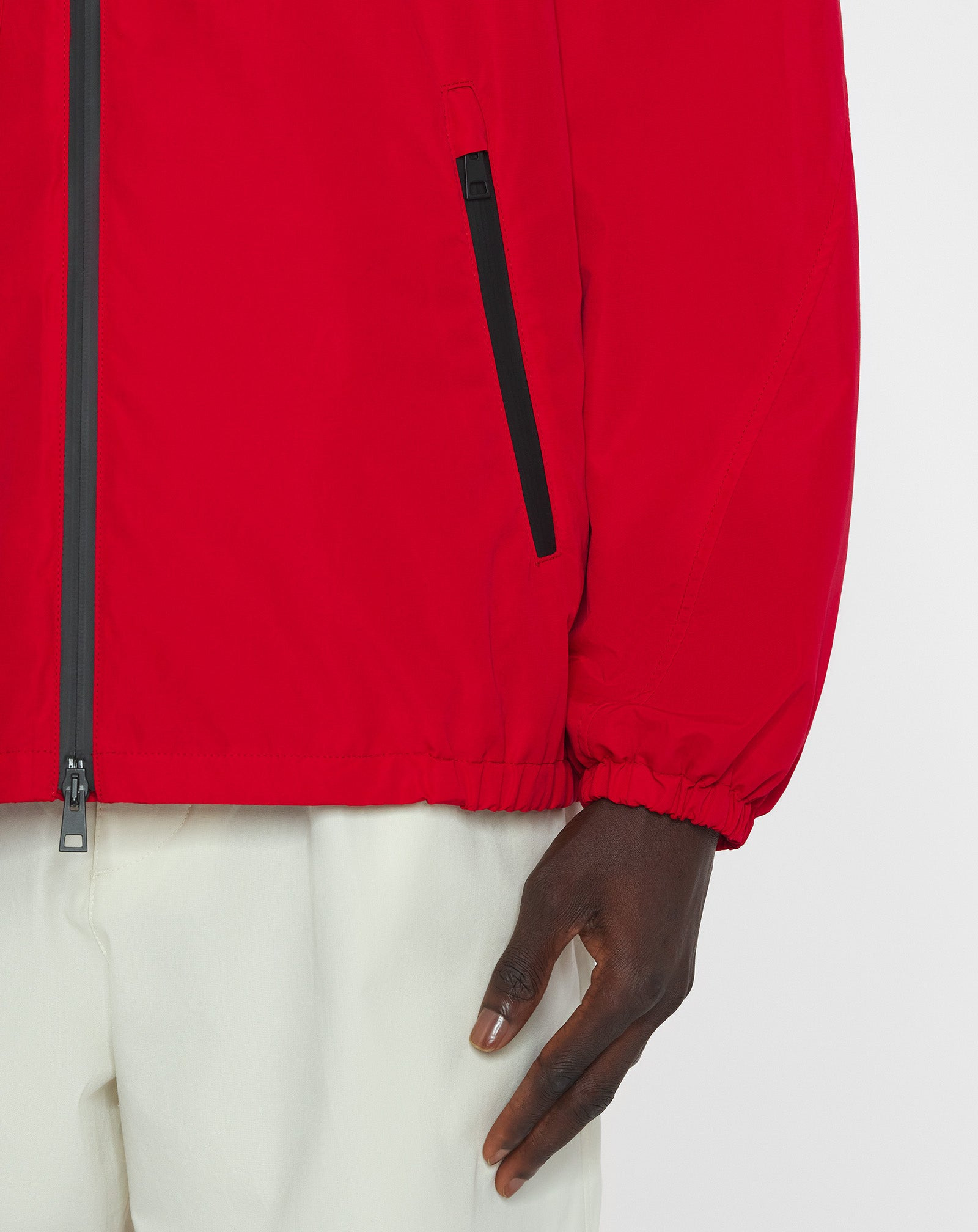 WINDBREAKER IN TECHNICAL FABRIC - 6