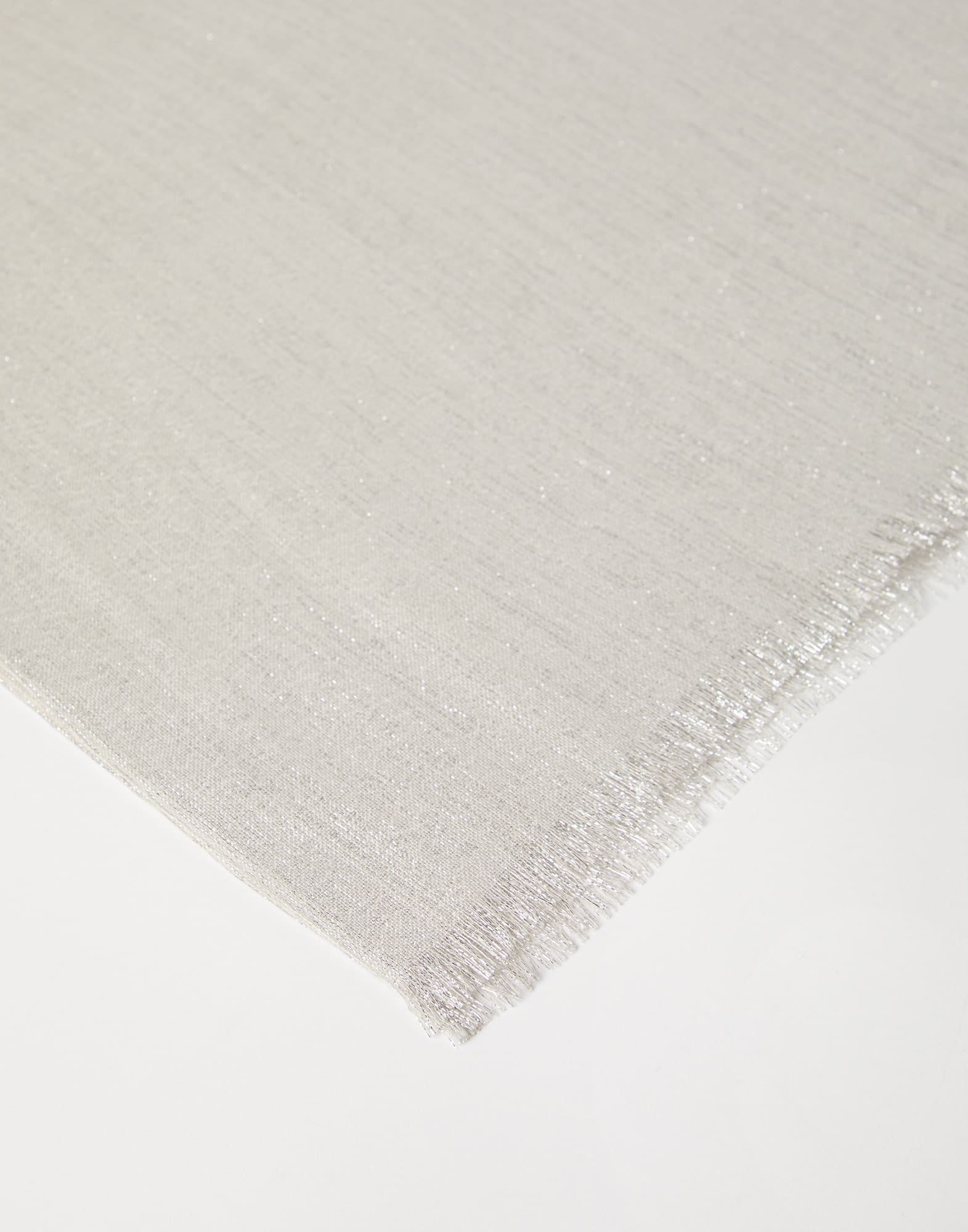 Cashmere and silk sparkling scarf - 2