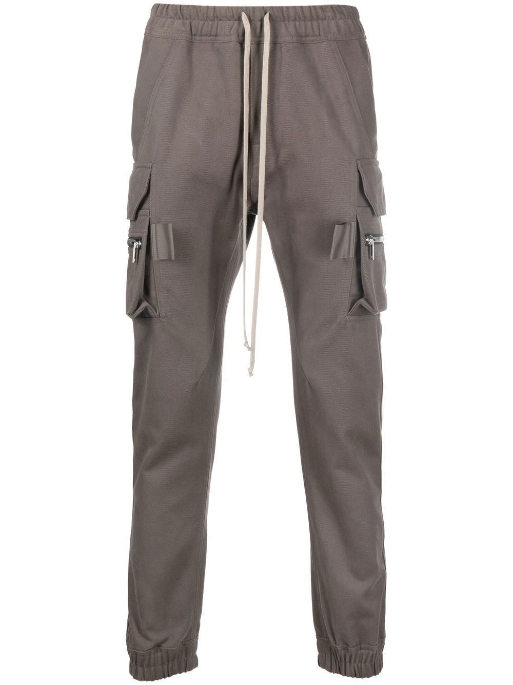 drawstring cargo trousers - 1