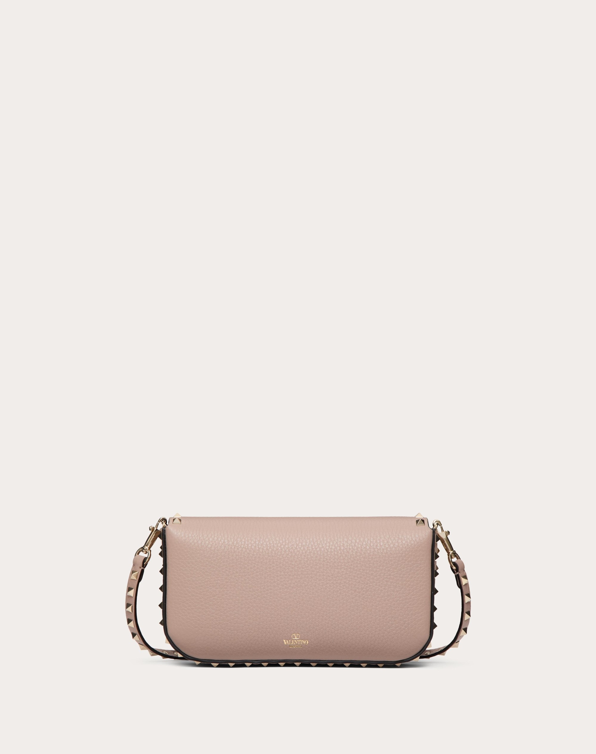 VALENTINO GARAVANI ROCKSTUD GRAINY CALFSKIN SHOULDER BAG 4