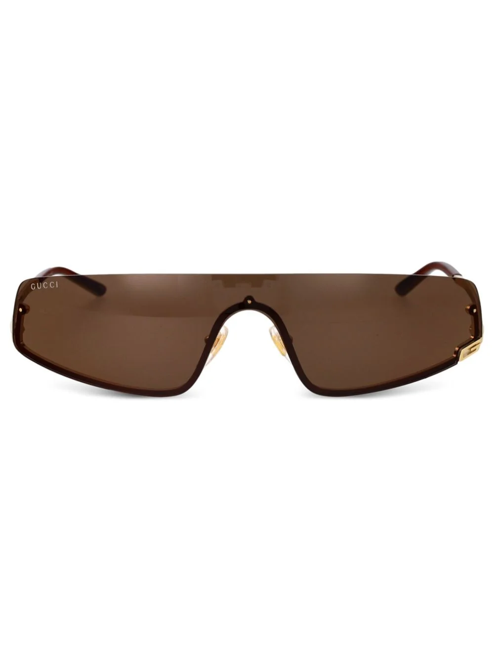 shield-frame sunglasses - 1