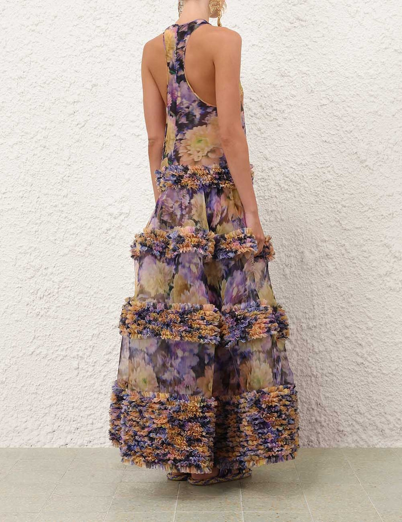 LUNA RUFFLE MAXI DRESS 4
