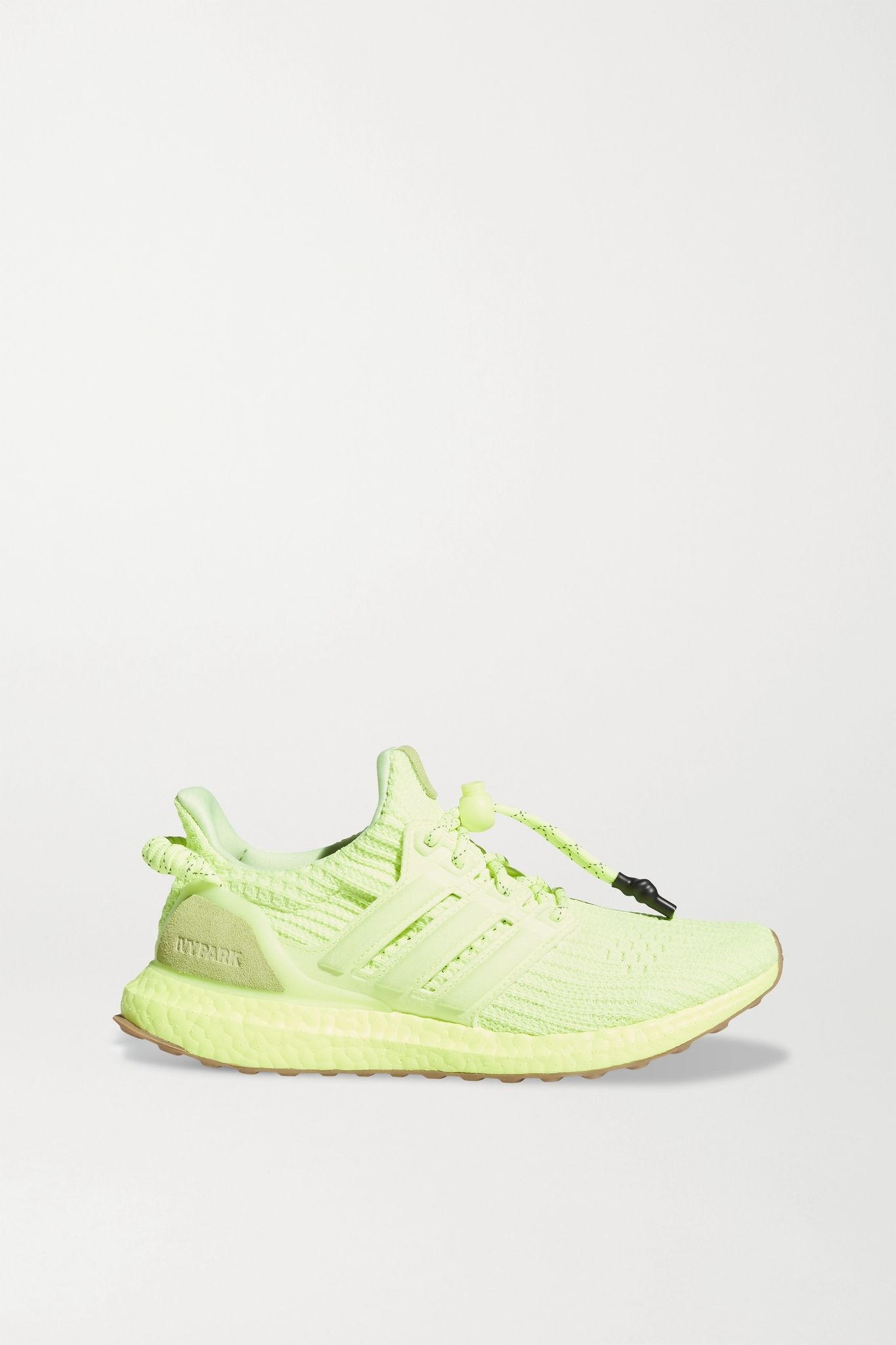 + Ivy Park UltraBOOST neon rubber and suede-trimmed Primeknit sneakers - 1