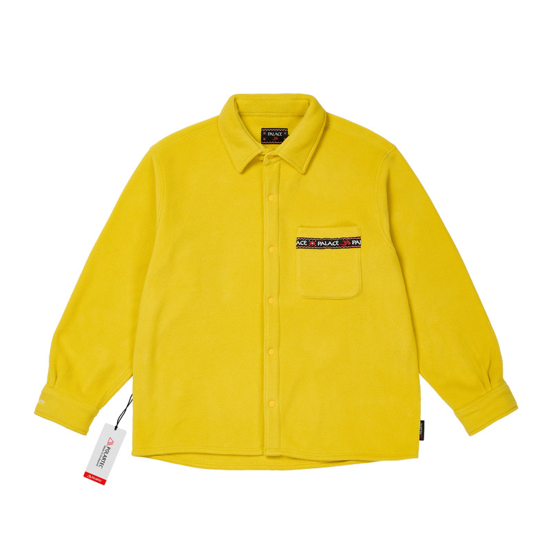 POLARTEC OM FLEECE OVERSHIRT SAFFRON 1