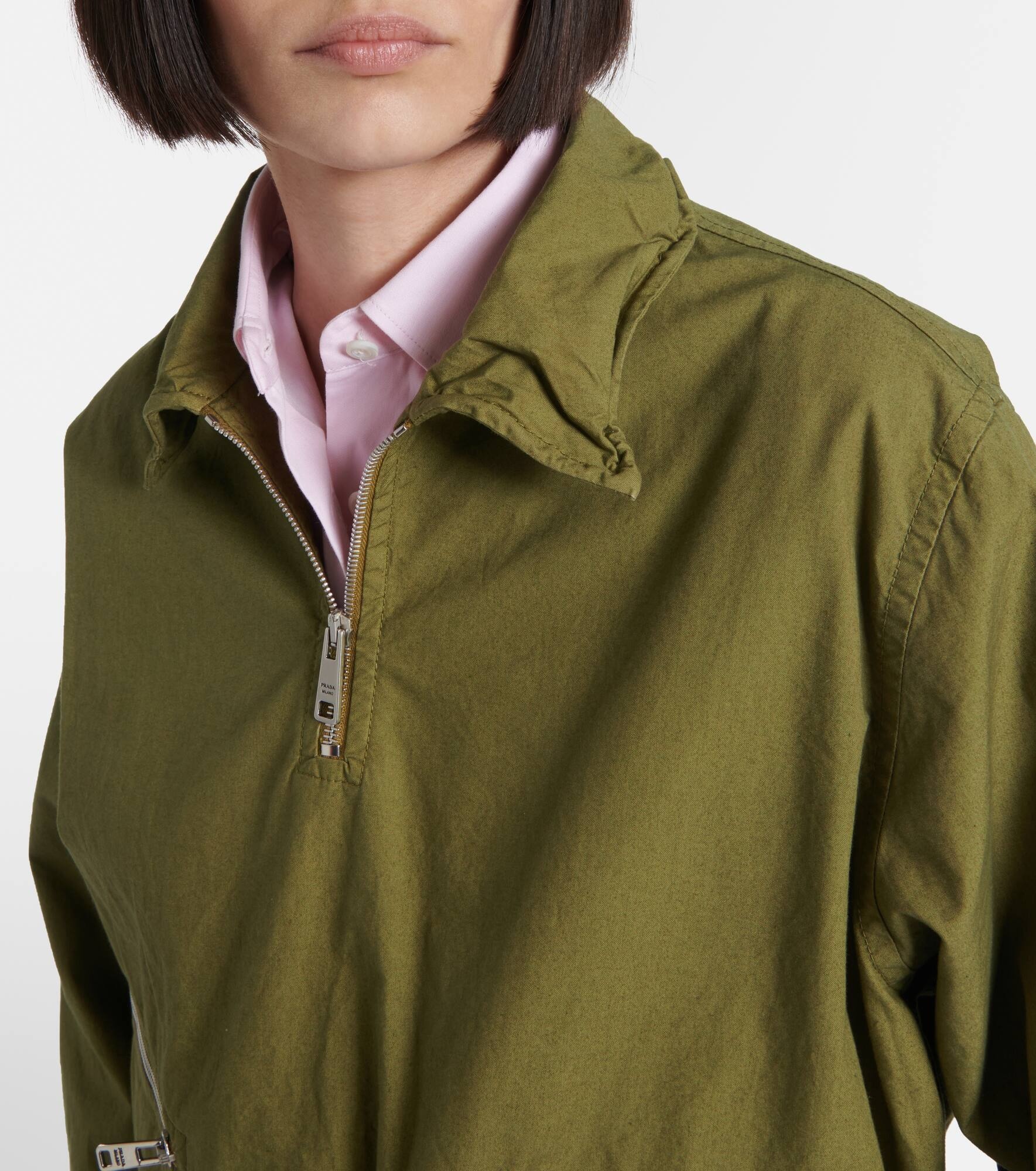 Cotton poplin jacket - 4