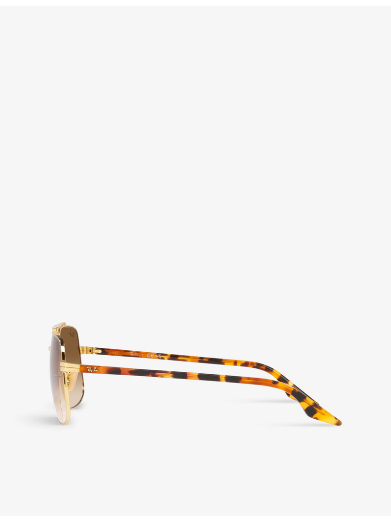 RB3699 polarised polished-metal sunglasses 4