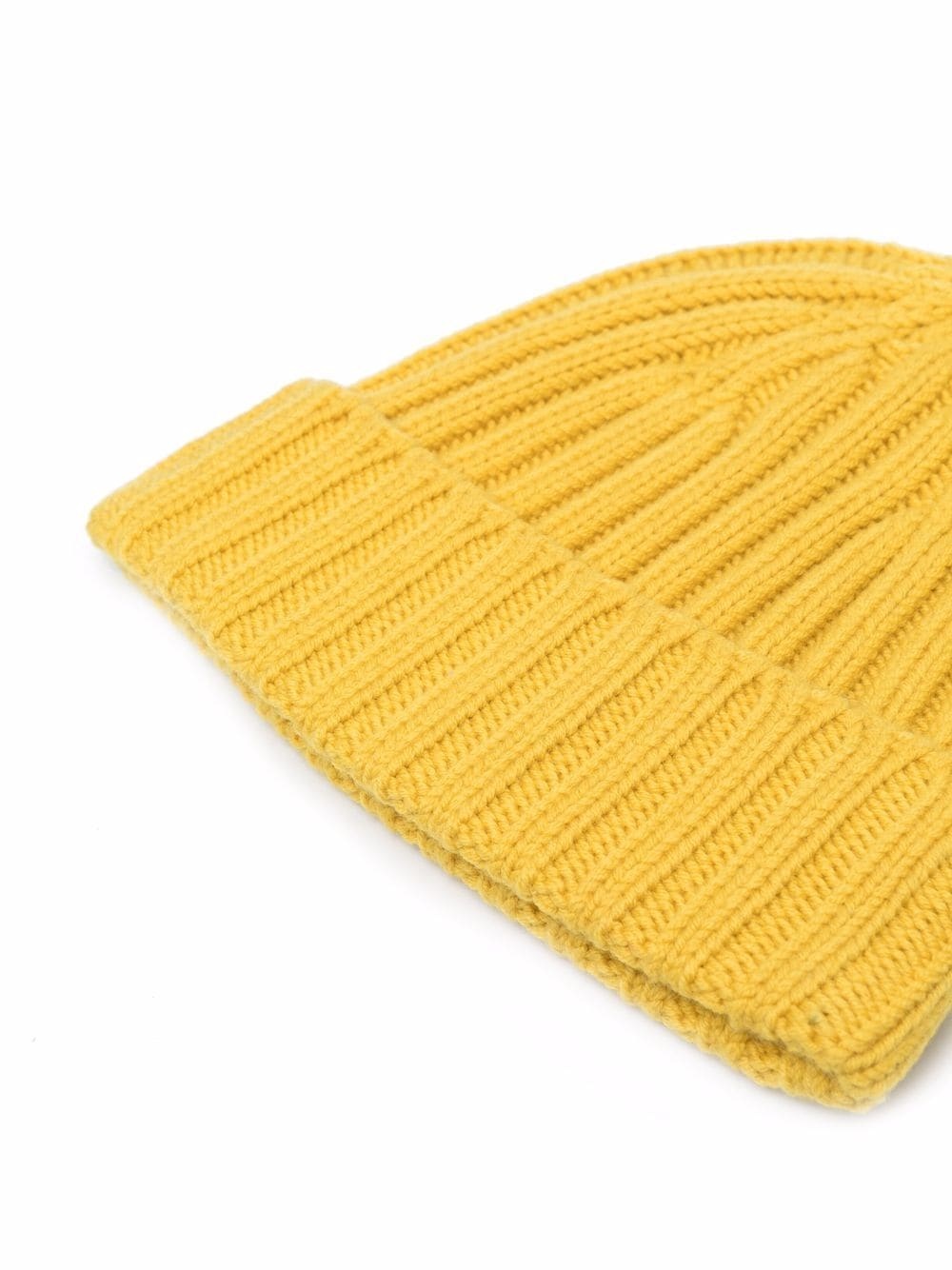 rib-knit beanie hat - 2