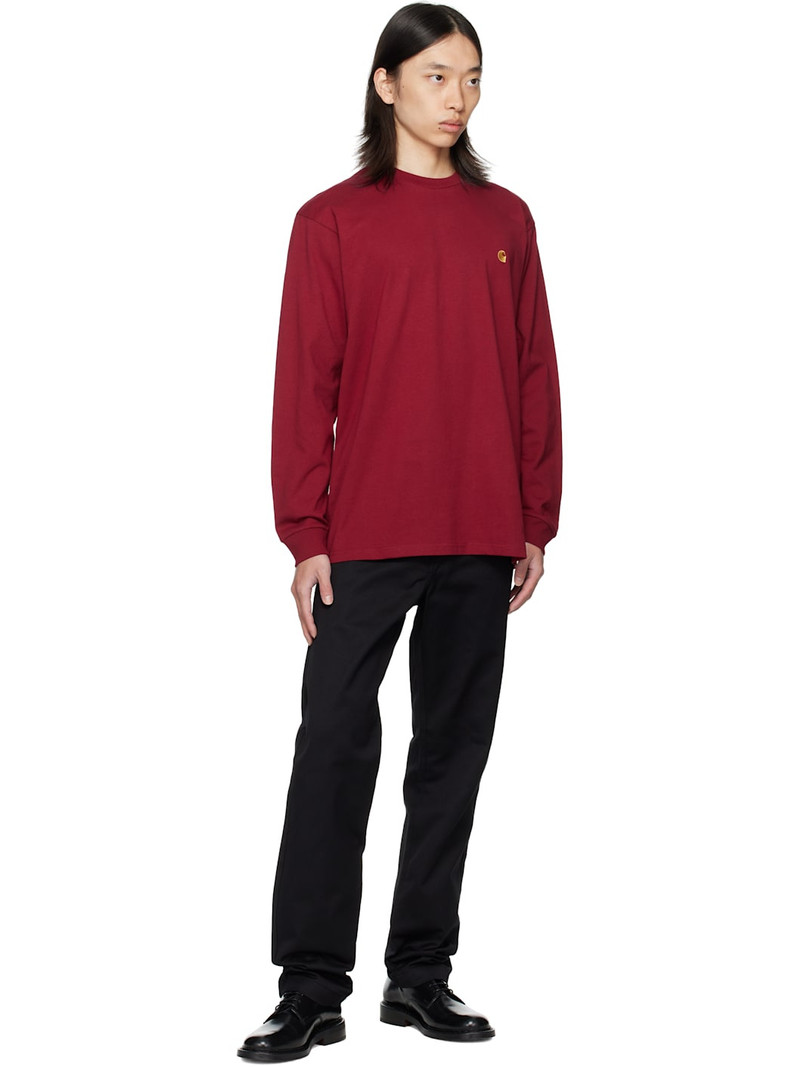 Carhartt Red L/S Chase T-shirt outlook