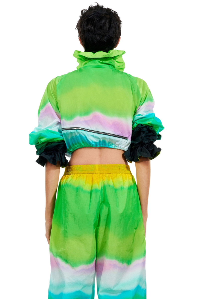 AREA OMBRE NYLON RUFFLE JACKET outlook