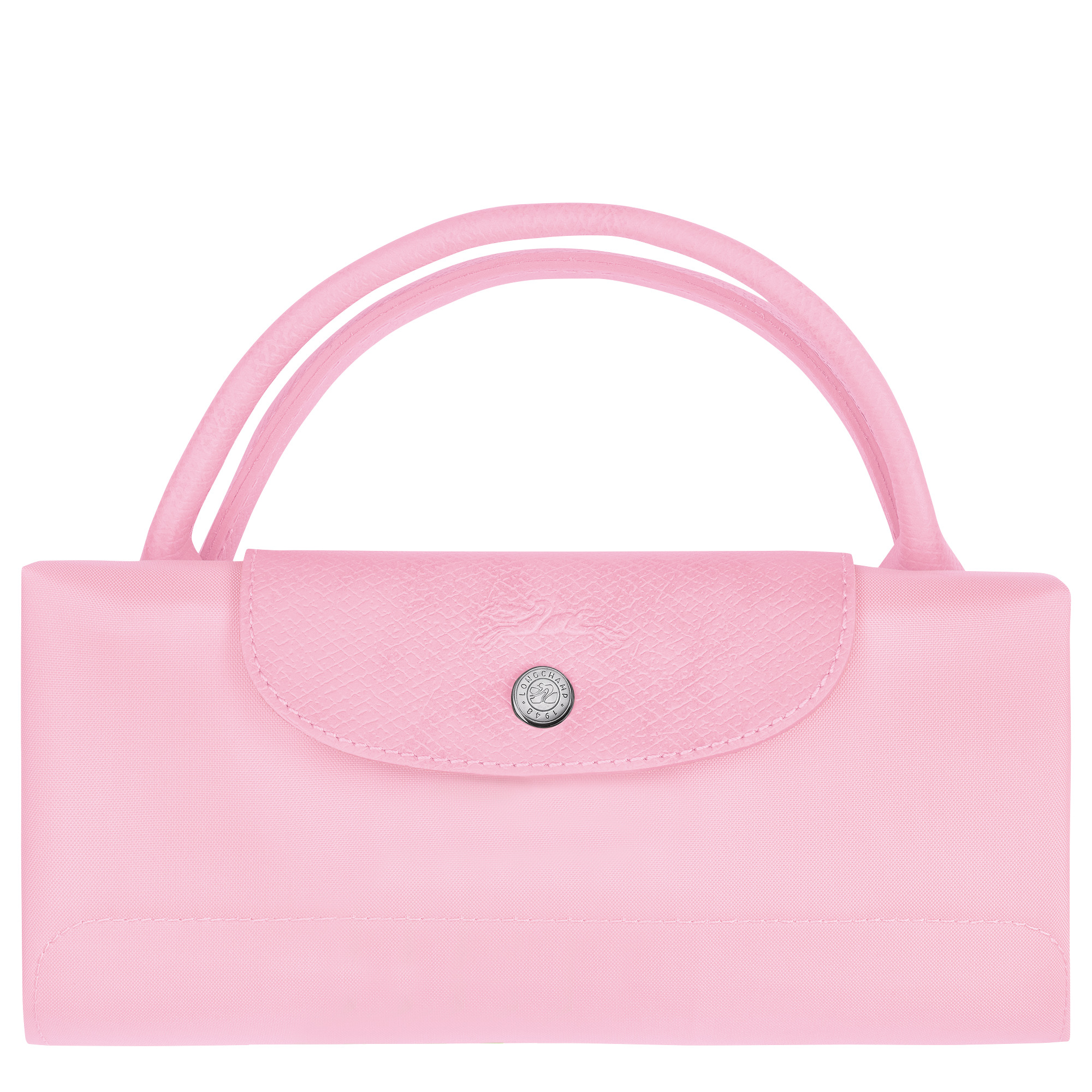 Longchamp Le Pliage Green S Travel bag Pink - Recycled canvas