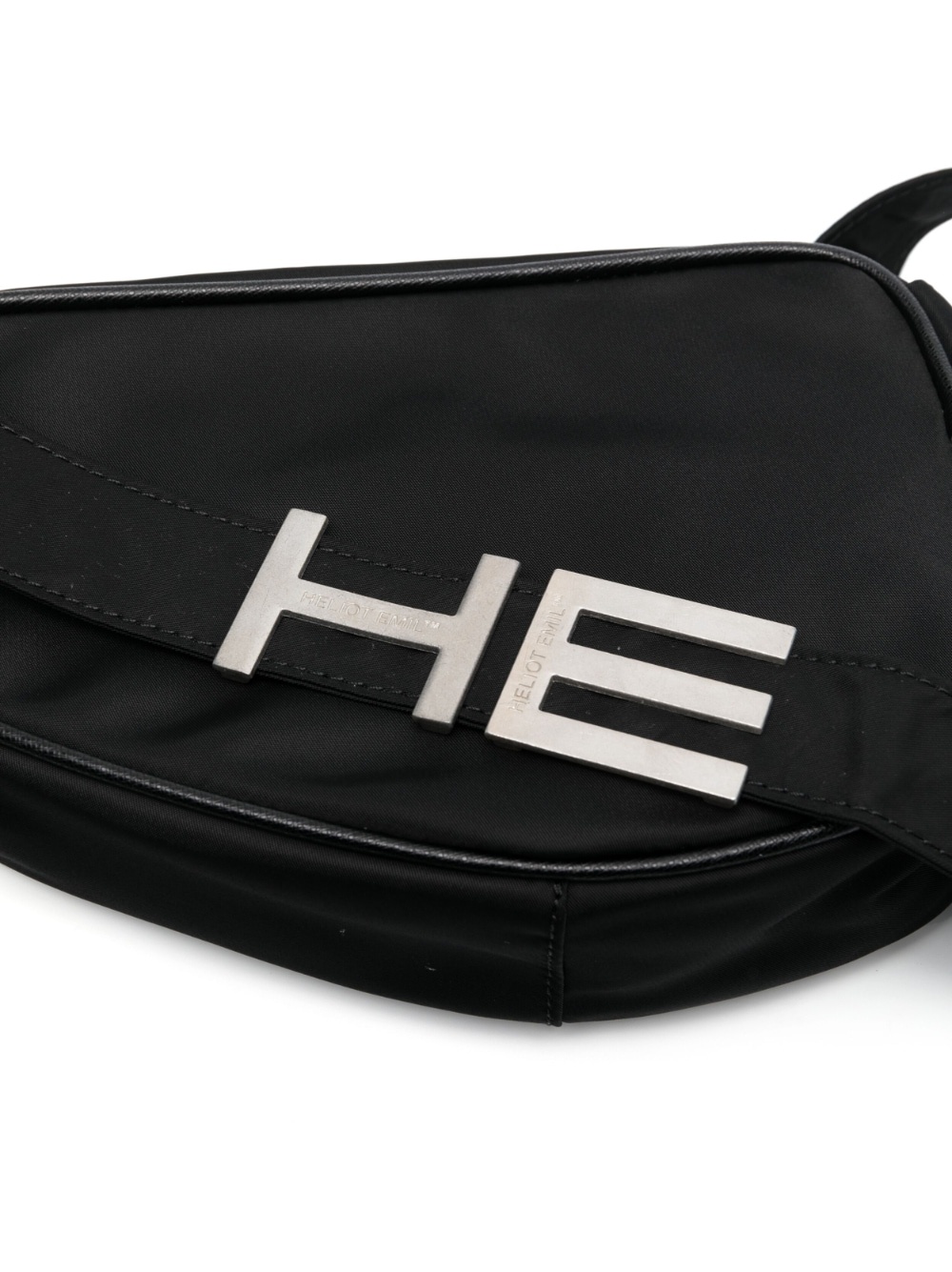 logo-plaque belt bag - 4