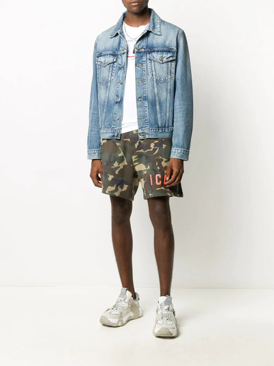 DSQUARED2 camouflage print ICON shorts outlook