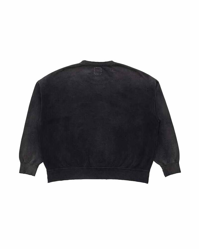 visvim AMPLUS SB SWEAT L/S CRASH NAVY | visvim | REVERSIBLE